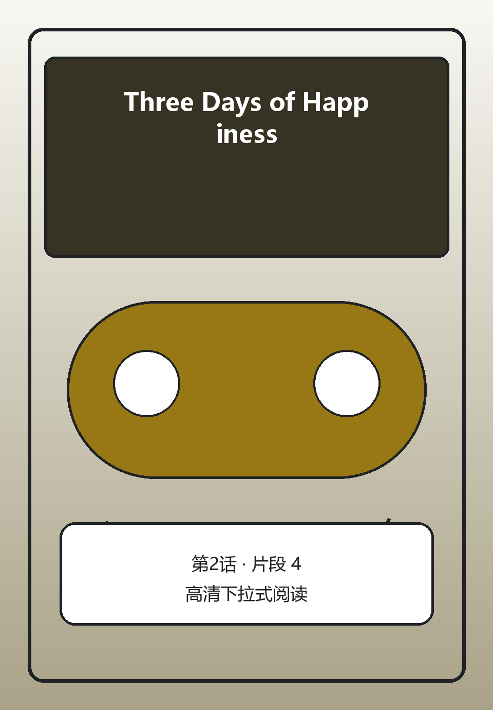 Three Days of Happiness第2话第4页
